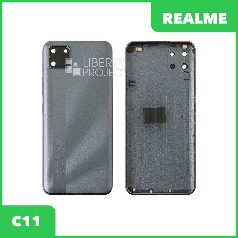 Задняя крышка для Realme C11 (серый)