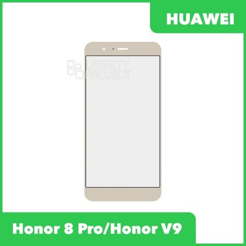 Стекло + OCA плёнка для переклейки Huawei Honor 8 Pro (DUK-L09) / Honor V9 (DUK-AL20) (золото)