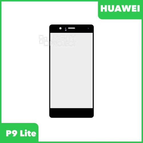 Стекло + OCA плёнка для переклейки Huawei P9 Lite (VNS-L21) (черный)