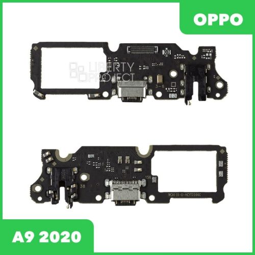 _Шлейф/FLC OPPO A5 2020/A9 2020 на системный разъём/разъём гарнитуры/микрофон
