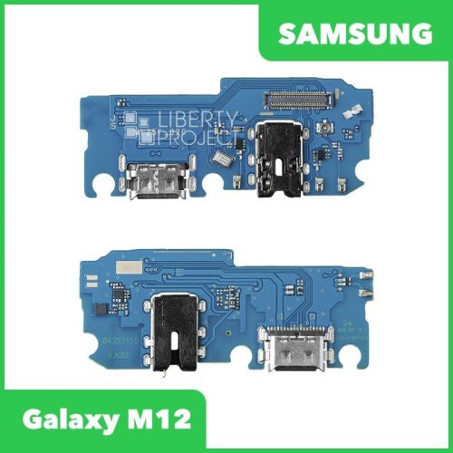 _Шлейф/FLC Samsung Galaxy A12/M12 SM-A125/M127 на системный разъём/разъём гарнитуры/микрофон