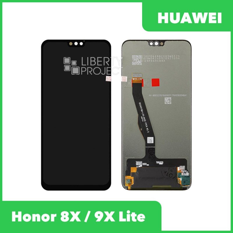 Дисплей для Huawei Honor 8X JSN-L21 — оригинал, без рамки, чёрный
