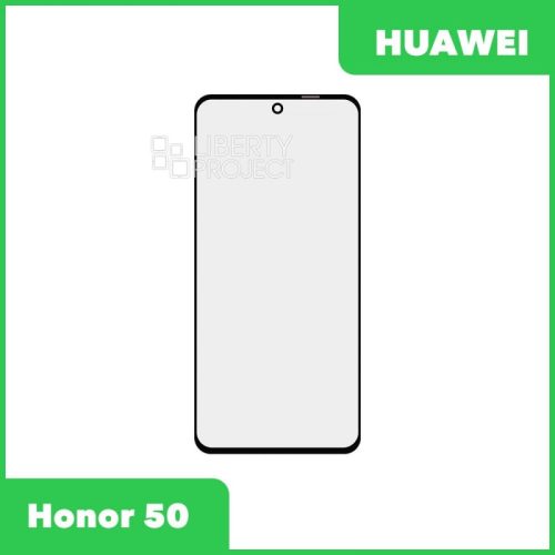 Стекло + OCA плёнка для переклейки Huawei Honor 50 (NTH-NX9) / Nova 9 (черный) [huawei honor 50 nth nx9]
