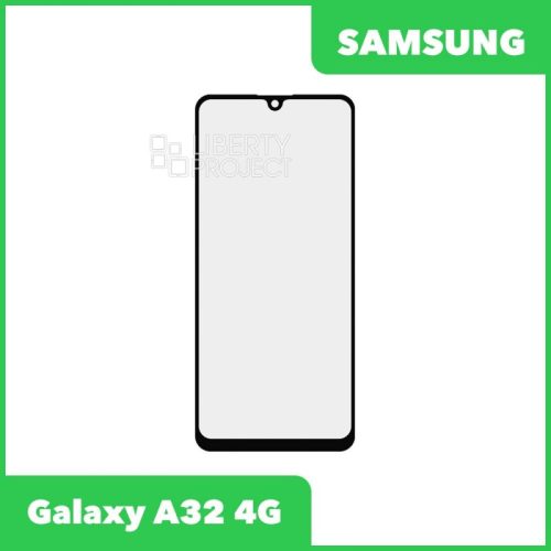 Стекло + OCA плёнка для переклейки SM-A325F / M325F Galaxy A32 4G / M32 (черный) [samsung sm a325f galaxy a32 4g]