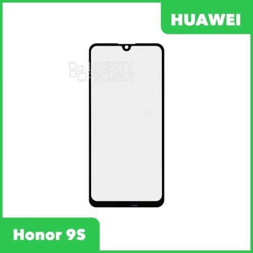 Стекло + OCA плёнка для переклейки Huawei Honor 9S (черный)
