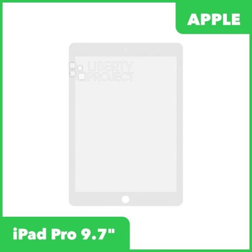 Стекло + OCA пленка для переклейки Apple iPad Pro 9.7″ (белый)