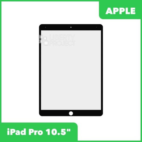 Стекло + OCA пленка для переклейки Apple iPad Pro 10.5″ (черный)