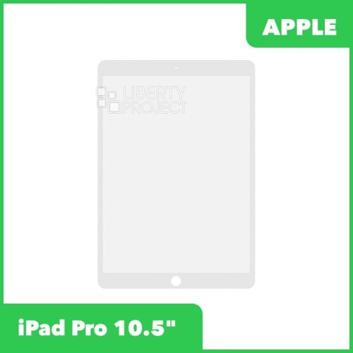 Стекло + OCA пленка для переклейки Apple iPad Pro 10.5″ (белый)