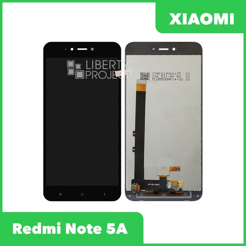 Дисплей для Xiaomi Redmi Note 5A — аналог Premium, без рамки, чёрный