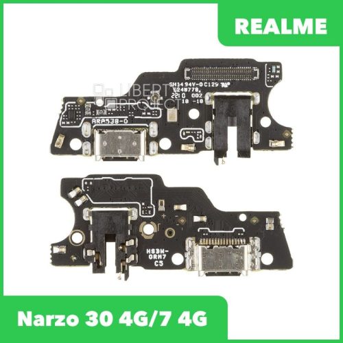 Шлейф зарядки для Realme Narzo 30 4G (RMX2156)
