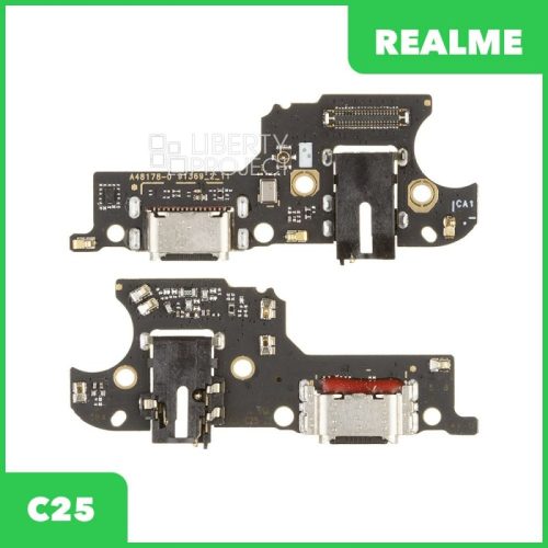_Шлейф/FLC Realme  C25 (RMX3191) / C25S (RMX3195) на системный разъём/микрофон