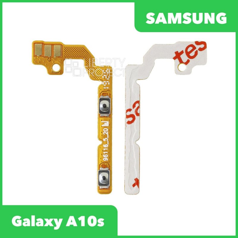 Шлейф Samsung Galaxy A10s SM-A107 на кнопки громкости