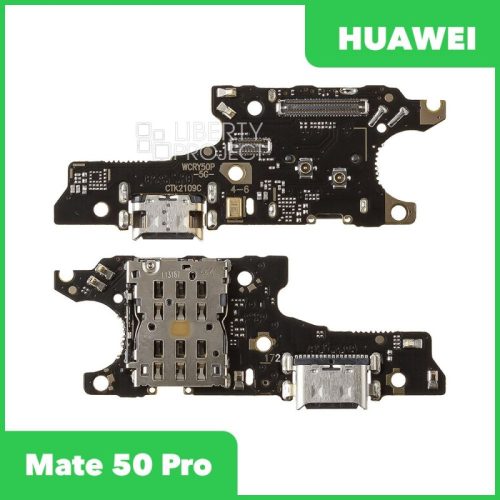 Шлейф зарядки для Huawei 50 Pro (NTH-NX9)