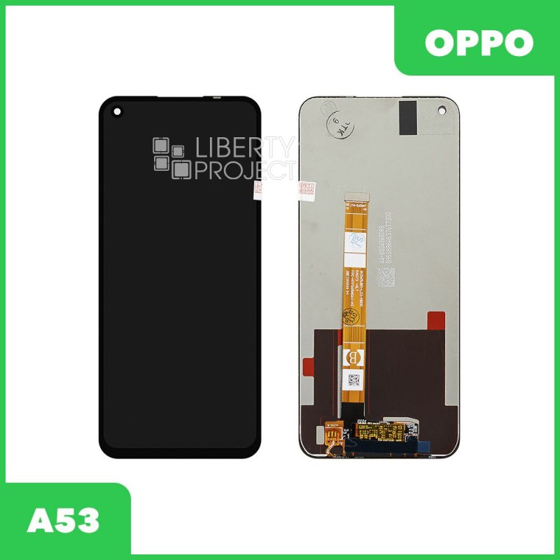 Дисплей для Oppo A53 4G CPH2127 — аналог Premium, без рамки, чёрный