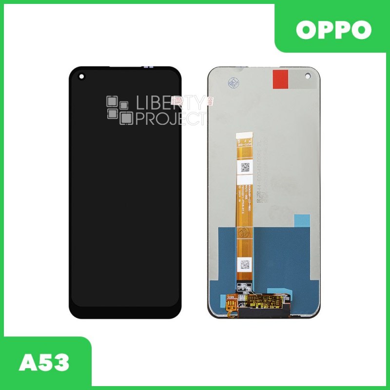 Дисплей для Oppo A53 4G CPH2127 — аналог, без рамки, чёрный