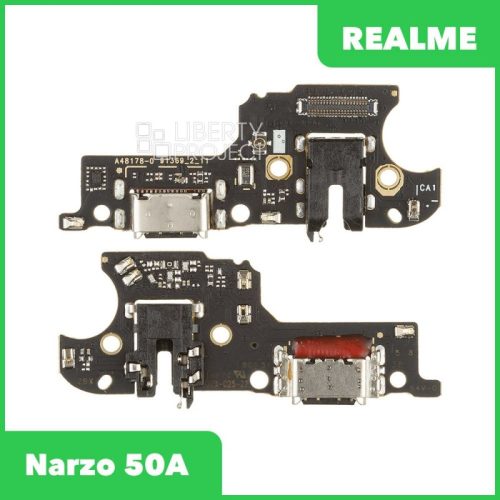 Шлейф зарядки для Realme Narzo 50A (RMX3430)