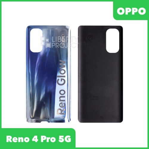 Задняя крышка для OPPO Reno 4 Pro 5G (синий)