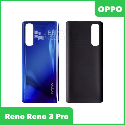 Задняя крышка для OPPO Reno 3 Pro (синий)