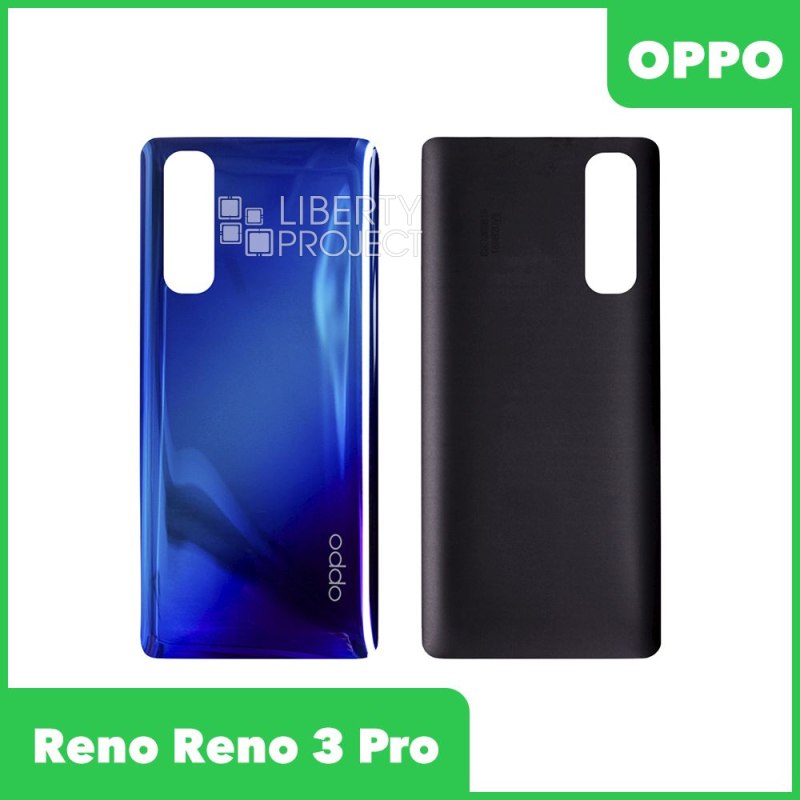 Задняя крышка для OPPO Reno 3 Pro (синий)