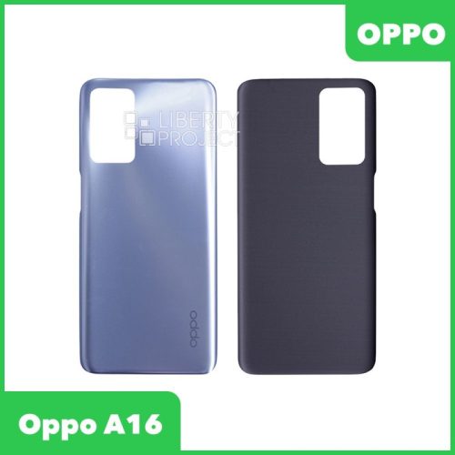 Задняя крышка для OPPO A16 (голубой)