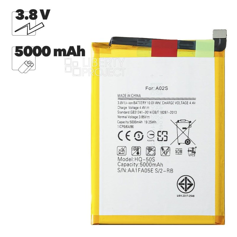 Аккумулятор (АКБ) для Samsung HQ-50S A025F / A02s / A037F / A03s