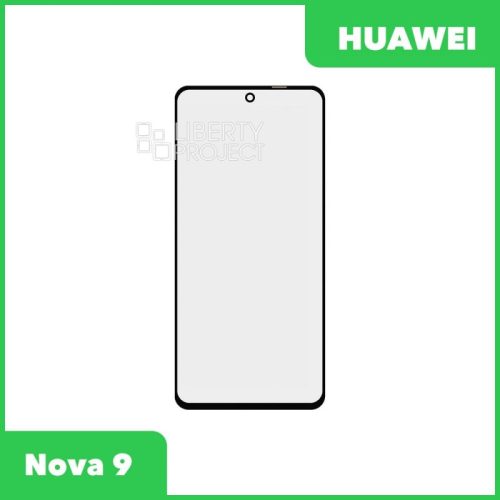 Стекло + OCA плёнка для переклейки Huawei Honor 50 (NTH-NX9) / Nova 9 (черный) [huawei nova 9]
