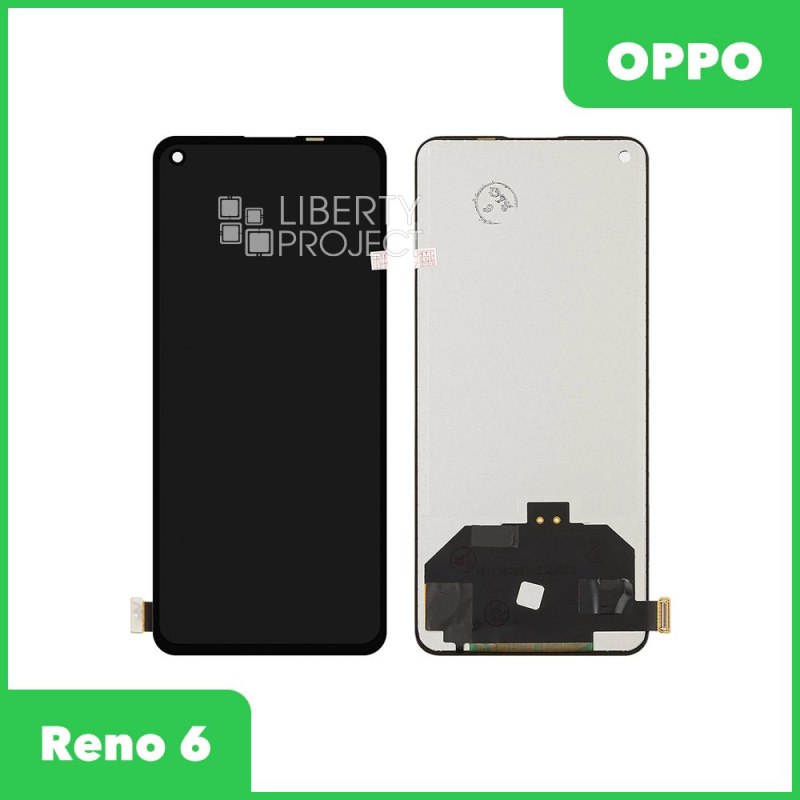 Дисплей для OPPO Reno 6 4G/Find X3 lite CPH2235 — In-Cell, без рамки, чёрный