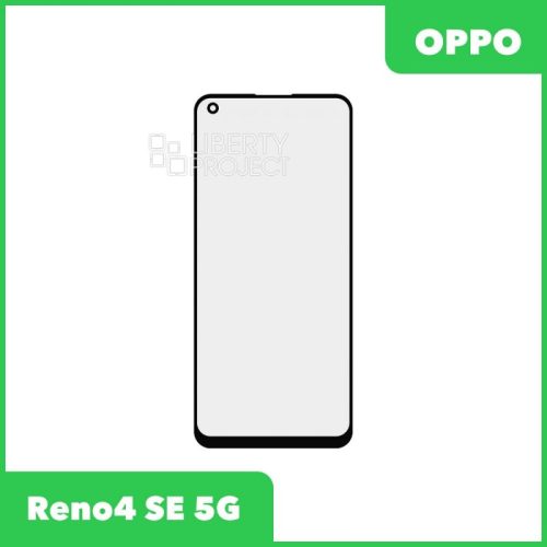Стекло + OCA пленка для переклейки OPPO Reno4 SE 5G (черный)