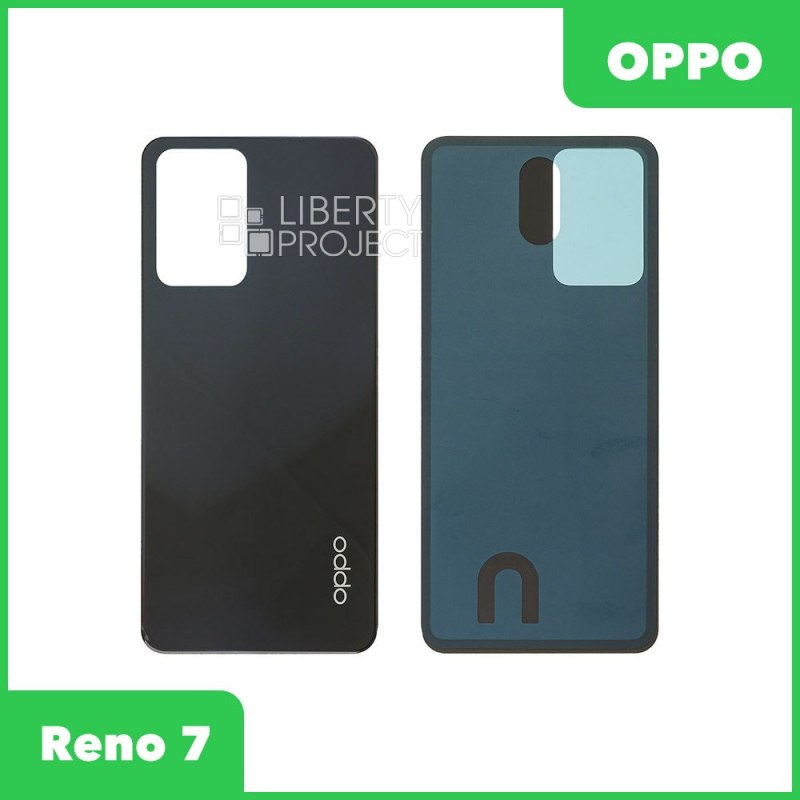 Задняя крышка для Oppo Reno 7 (черный)