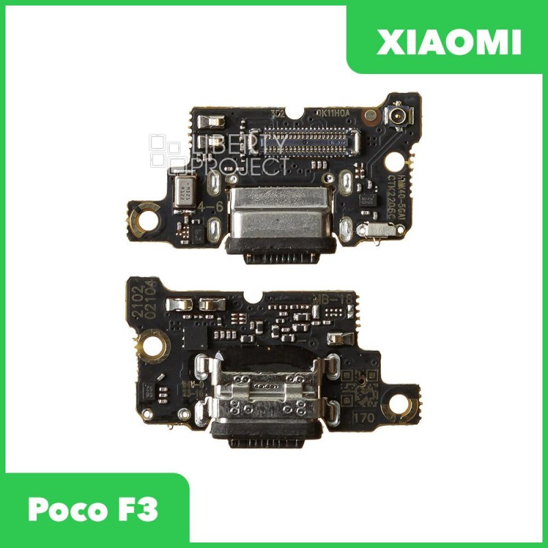 Шлейф/FLC Xiaomi Poco F3 / Mi11i на системный разъём/микрофон