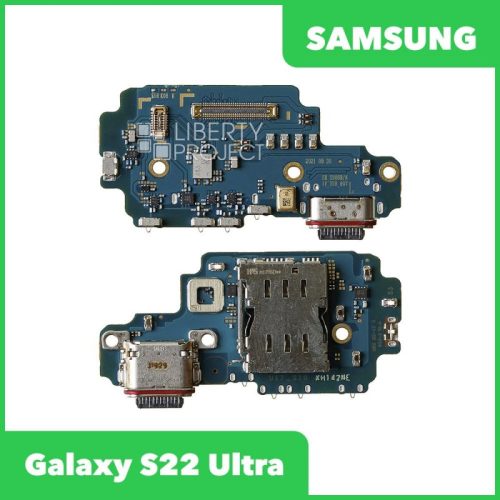 Шлейф зарядки для Samsung Galaxy S22 Ultra SM-S908 (ориг.)