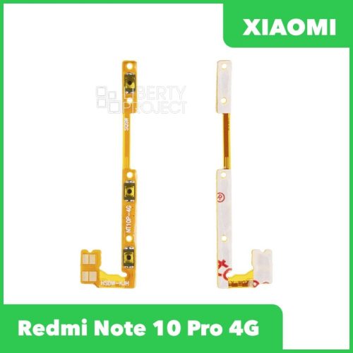 Шлейф кнопки включения для Xiaomi Redmi Note 10 Pro 4G (M2101K6G)