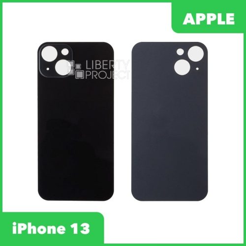 Задняя крышка для iPhone 13 составная (черный, составная)