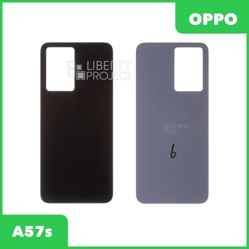 Задняя крышка для OPPO A57s (черный)