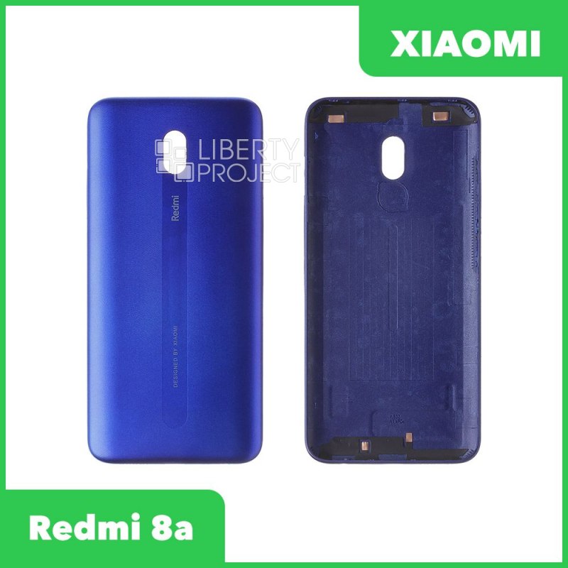 Задняя крышка для Xiaomi Redmi 8A (Синий)
