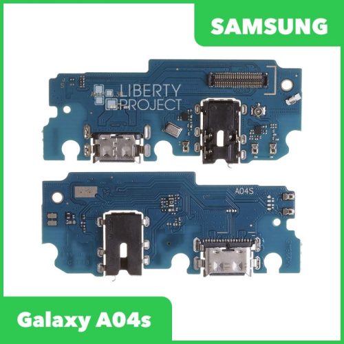 Шлейф для Samsung Galaxy A04s SM-A047 на системный разъём/разъём гарнитуры/микрофон