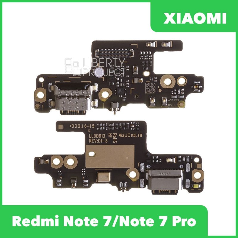Шлейф зарядки для Xiaomi Redmi Note 7 (ориг.)