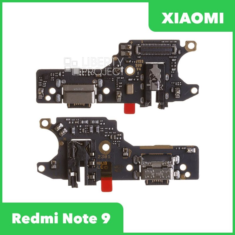 Шлейф зарядки для Xiaomi Redmi Note 9 (ориг.)