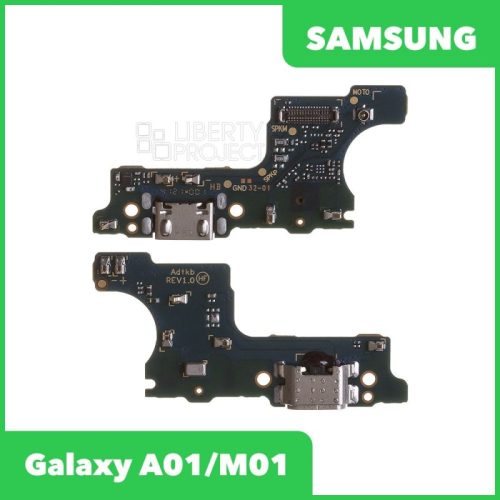 Шлейф зарядки для Samsung Galaxy A01 (ориг.)