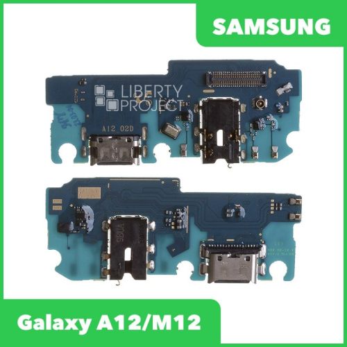 Шлейф зарядки для Samsung Galaxy A12 (ориг.)