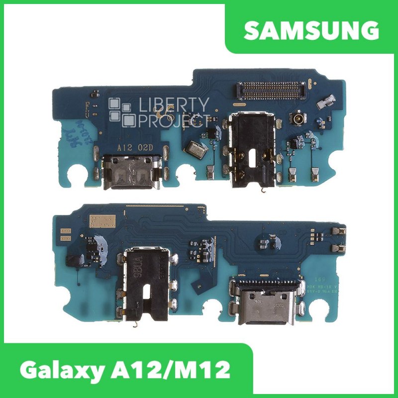 Шлейф зарядки для Samsung Galaxy A12 (ориг.)