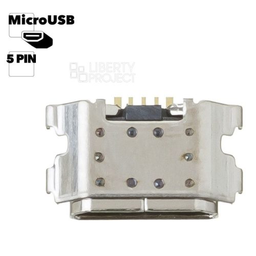 Разъем зарядки Micro USB для Xiaomi Redmi 9A/9C/10A/A1/A1+/A2+/12C/Poco C51