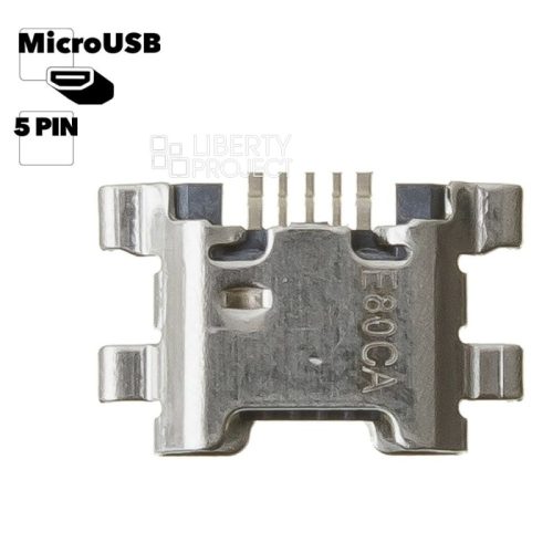 Разъем зарядки micro USB для Huawei Honor 7/5C/6X/7X/Y7 2017/8 Lite