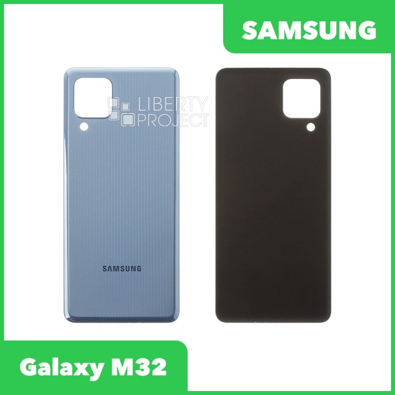 Задняя крышка для Samsung Galaxy M32 (Синий)