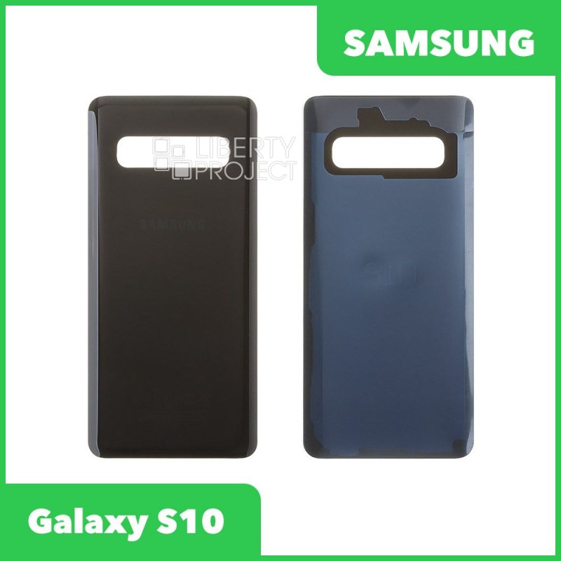 Задняя крышка для Samsung Galaxy S10 (Черный)