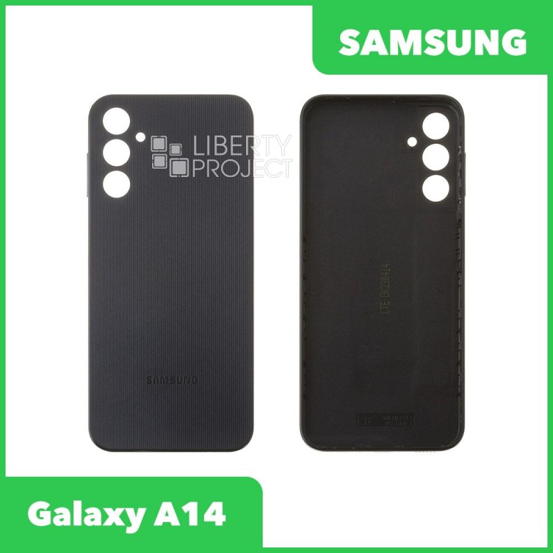 Задняя крышка для Samsung Galaxy A14 (Черный)