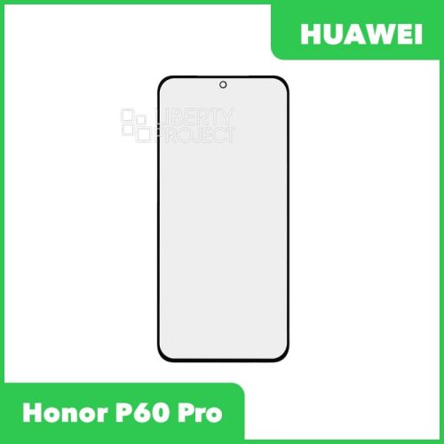 Стекло + OCA пленка для переклейки Huawei Honor P60 / P60 Pro (черный)