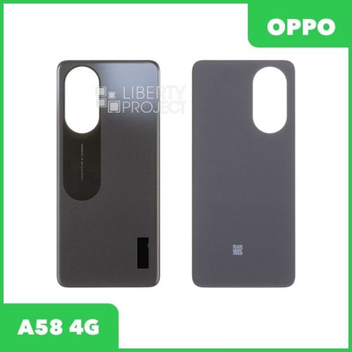 Задняя крышка для OPPO A58 4G (черный)
