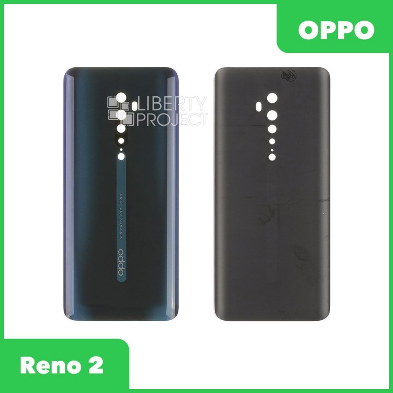 Задняя крышка для OPPO Reno 2 (синий)