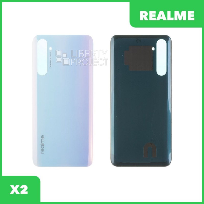 Задняя крышка для Realme X2 (белый)